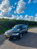 Saab 9-3 2.0 I 1998 Zwart, Origineel Nederlands, Te koop, 5 stoelen, Benzine