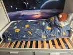 Ikea brimnes Uitschuifbed 80x200/160x200, Ophalen, Gebruikt, Eenpersoons, Wit