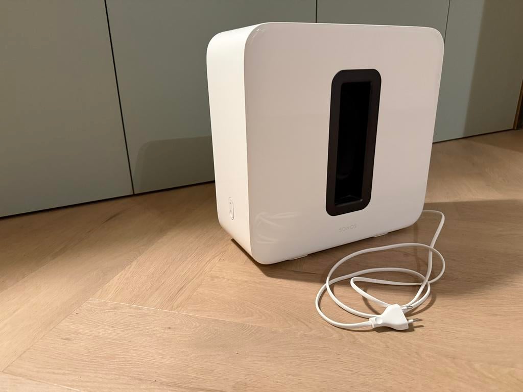 Sonos subwoofer Gen 3 wit, Audio, Tv en Foto, Luidsprekers, Ophalen, Gebruikt, Subwoofer, Sonos