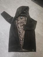 Rino & Pelle Donkergroene Mantel mt 42, Maat 42/44 (L), Ophalen of Verzenden, Zo goed als nieuw, Groen