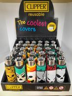 clipper aansteker met skull cover, Verzamelen, Rookartikelen, Aanstekers en Luciferdoosjes, Ophalen of Verzenden, Nieuw, Aansteker