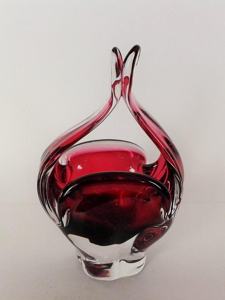 Schaal Josef Hospodka Chribska Artglass Design, Antiek en Kunst, Antiek | Glas en Kristal, Ophalen of Verzenden