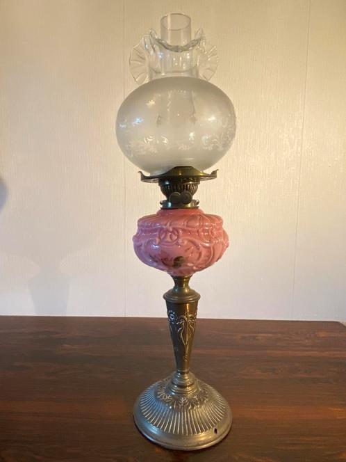 Antieke olielamp, Antiek en Kunst, Antiek | Lampen, Ophalen