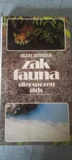 Zak fauna diersporen gids, Gelezen, Geert Hüsstege, Ophalen of Verzenden, Natuur algemeen