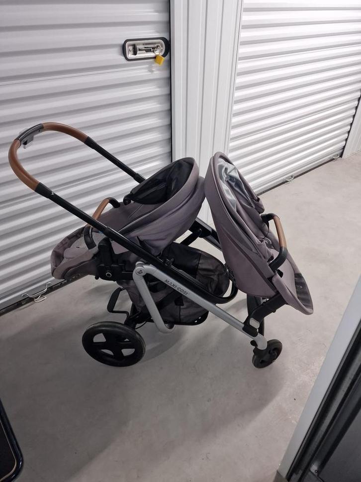 Maxi Cosi Lila Duowagen + autostoel, Kinderen en Baby's, Kinderwagens en Combinaties, Zo goed als nieuw, Combiwagen, Maxi-Cosi