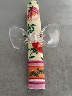 Zes vintage servetringen, Ophalen of Verzenden, Zo goed als nieuw, Kunststof