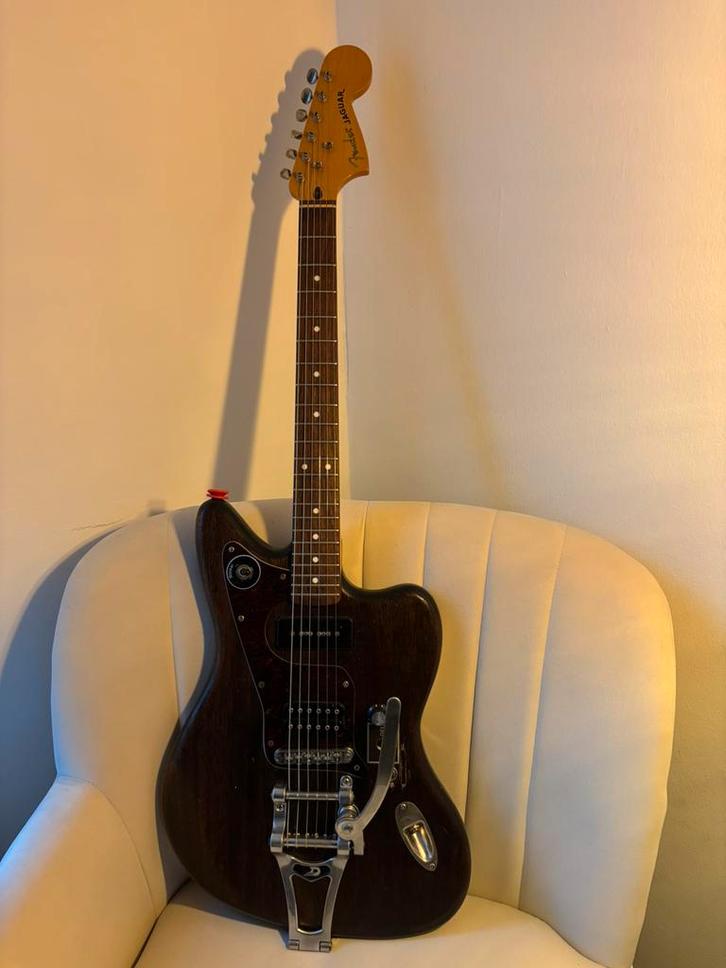 Fender Jaguar modified, Muziek en Instrumenten, Snaarinstrumenten | Gitaren | Elektrisch, Zo goed als nieuw, Solid body, Fender