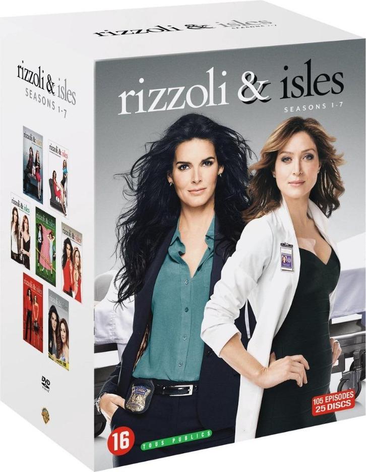 Rizzoli & Isles - Compleet (DVD BOX, NL Ondertiteling!), Cd's en Dvd's, Dvd's | Thrillers en Misdaad, Zo goed als nieuw, Maffia en Misdaad