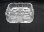 Vintage design glazen schaal Lars Hellsten / Skruf Glass '60, Ophalen of Verzenden