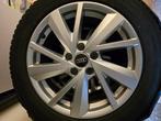 zeer nette set Aud Q2  of T Roc  17 inch  met Michelin Alpin, Ophalen, 215 mm, Banden en Velgen, 17 inch