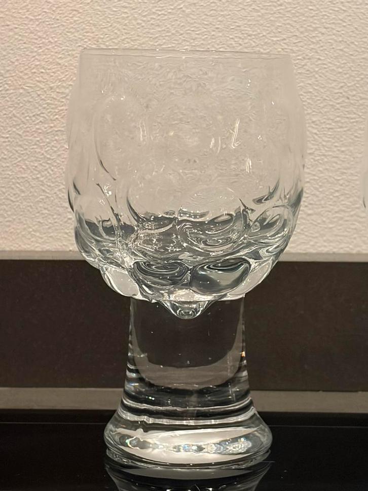 3 glazen whiskey Kosta Boda ?/ collectors item, Antiek en Kunst, Antiek | Glas en Kristal, Ophalen of Verzenden