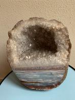 Grote geode met kristallen, Verzamelen, Mineralen en Fossielen, Ophalen, Mineraal