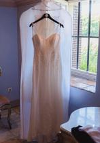 Trouwjurk, Ophalen, Zo goed als nieuw, Wit, Trouwjurk