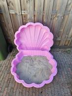 Roze Schelp Zandbak met Deksel, Ophalen, Gebruikt