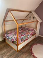 1 persoons bed 90x200 incl zgan matras, Kinderen en Baby's, Kinderkamer | Bedden, Ophalen, 85 tot 100 cm, Gebruikt, Lattenbodem