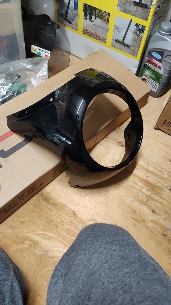 Koplamp Kap 7 inch - Zonder Lamp, Fietsen en Brommers, Brommeronderdelen | Algemeen, Ophalen of Verzenden, Nieuw, Koplamp, N.v.t.