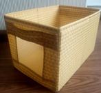 Ikea Opvouwbaar Bakje - Geel - 17x27 cm, Overige materialen, Minder dan 50 cm, Minder dan 50 cm, Ophalen of Verzenden