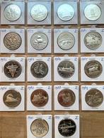Canada 18x zilveren Dollar 1977/1991 meest PROOF zilver, Ophalen of Verzenden, Zilver