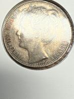 Gulden 1907, Postzegels en Munten, Munten | Nederland, Ophalen, 1 gulden, Zilver, Koningin Wilhelmina