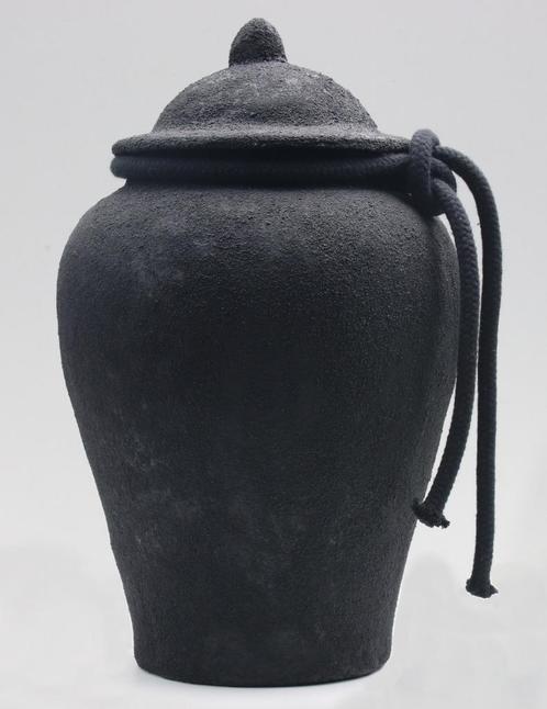Grote robuuste stenen urn 5 liter, Huis en Inrichting, Woonaccessoires | Overige, Nieuw, Ophalen of Verzenden