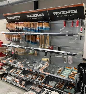 Hele mooie Anza winkelstelling ( zonder materialen ) beschikbaar voor biedingen