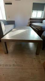 Salontafel metaal 180 x 80 x 38, Huis en Inrichting, Tafels | Salontafels, Ophalen, Gebruikt, 50 tot 100 cm, Minder dan 50 cm