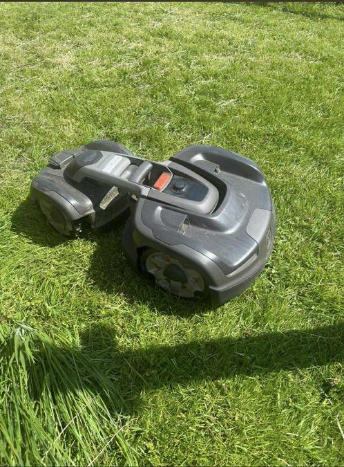 Husqvarna 435x AWD, Tuin en Terras, Grasmaaiers, Gebruikt, Accu-grasmaaier, Cirkelmaaier, Ophalen