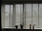 Witte houten jaloezien, Ophalen, Wit, 150 tot 200 cm