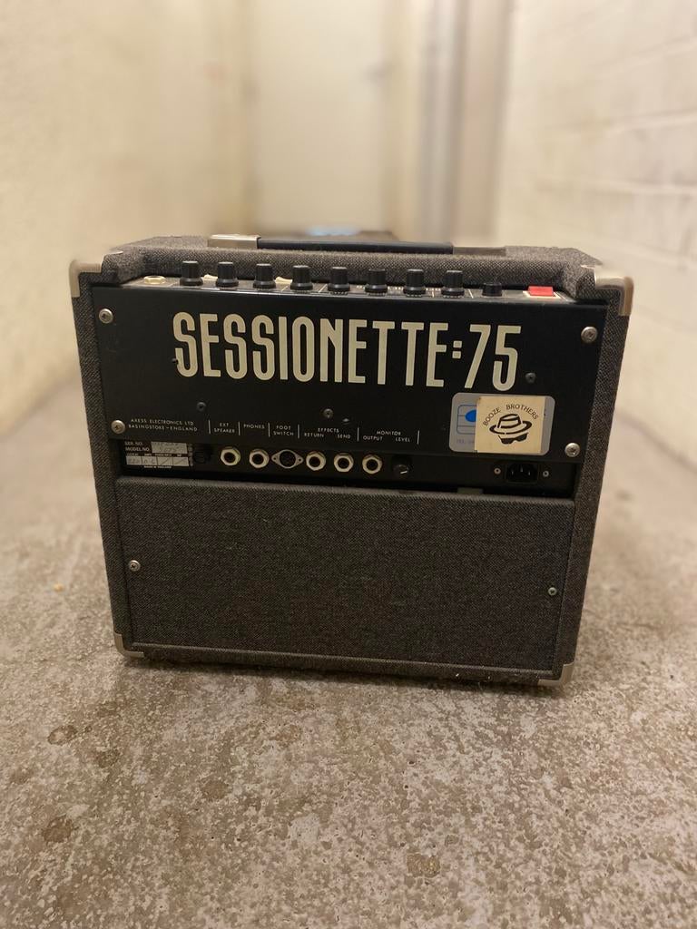 Sessionette-75 versterker - Vintage gitaarversterker, Muziek en Instrumenten, Versterkers | Bas en Gitaar, Gebruikt, 50 tot 100 watt
