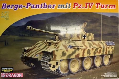 Coelianmodels, Dragon 7508, Berge Panther, 1/72, € 25,99, Hobby en Vrije tijd, Modelbouw | Auto's en Voertuigen, Nieuw, Tank, 1:50 of kleiner