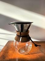 BODUM Pour Over Cafetière met RVS filter 1L, Ophalen of Verzenden, Gebruikt, Overige modellen