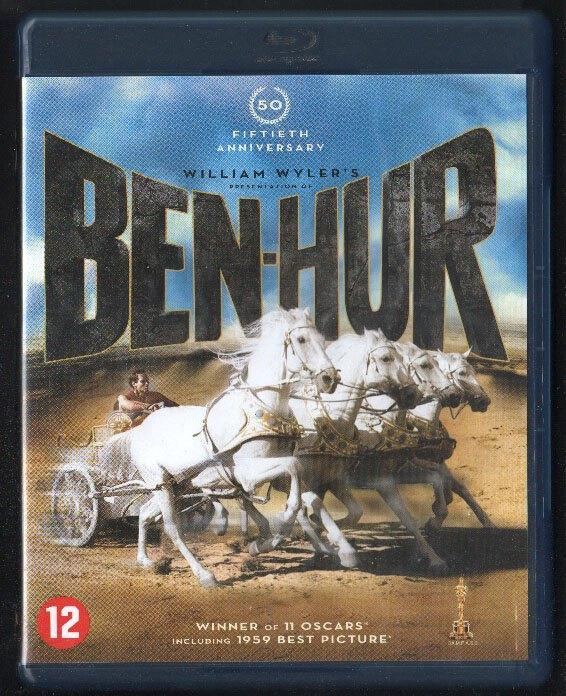 !!!VERKOCHT!!! Ben Hur, 1959 50th Anniversary 2-disc Blu-ray, Cd's en Dvd's, Blu-ray, Gebruikt, Drama, Boxset, Ophalen of Verzenden