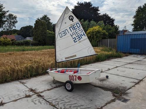 optimist zeilboot, Watersport en Boten, Zeilen en Zeiltoebehoren, Gebruikt, Overige typen, Minder dan 15 m², Minder dan 3 meter