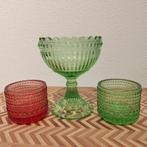 Iittala Marimekko schaal, en kastehelmi sfeerlich, Huis en Inrichting, Ophalen, Gebruikt, Rond, Glas