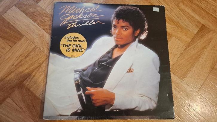 LP - Michael Jackson – Thriller, Cd's en Dvd's, Vinyl | Pop, Gebruikt, 1980 tot 2000, 12 inch, Ophalen of Verzenden