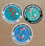 3 stickers van de Nationale Zwemvierdaagse, Sport, Ophalen of Verzenden