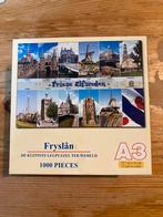 Kleinste puzzel A3 formaat 1000 stukjes Fryslân, Ophalen of Verzenden, 500 t/m 1500 stukjes, Zo goed als nieuw, Legpuzzel