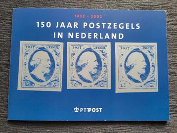 Mapje 150 jaar postzegels Nederland beschikbaar voor biedingen