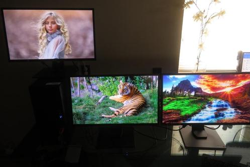 IIyama Prolite 24inch scherm, Computers en Software, Monitoren, Gebruikt, 60 Hz of minder, DVI, HDMI, VGA, In hoogte verstelbaar