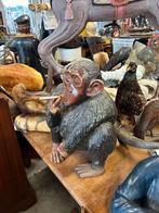 Oude Houten Sigaretten Aap Display, Ophalen of Verzenden