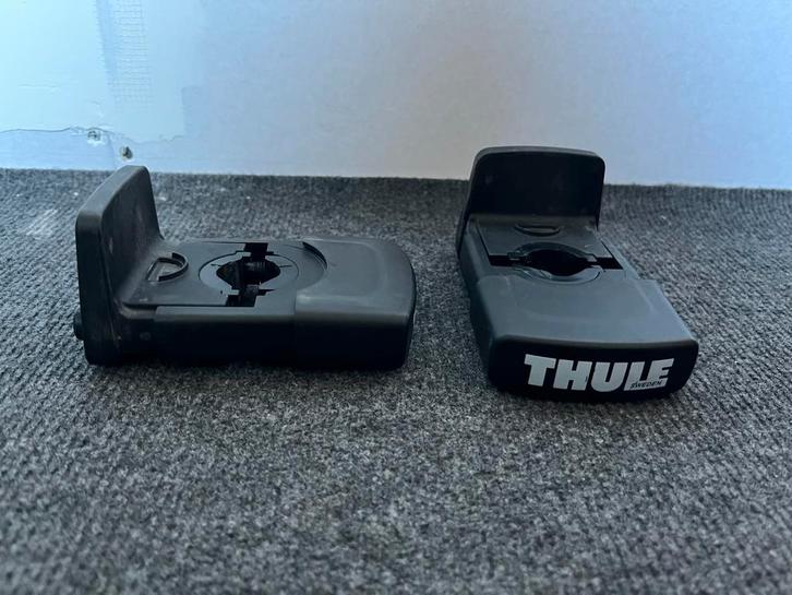 Thule Yepp Mini Adapter 2x - Fietszitje Bevestiging, Fietsen en Brommers, Fietsaccessoires | Fietsstoeltjes, Gebruikt, Ophalen