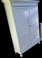 Kast antiek wit, Huis en Inrichting, Kasten | Buffetkasten, Ophalen, Zo goed als nieuw, 25 tot 50 cm, 100 tot 150 cm