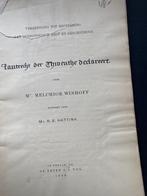 Lantrecht der Thwenthe declareert - 1898 - Twente, Antiek en Kunst, Ophalen of Verzenden