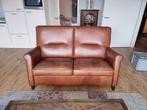 Leder bankje, Huis en Inrichting, Banken | Bankstellen, Ophalen, Gebruikt, 150 tot 200 cm, Tweepersoons