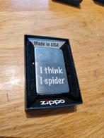 Zippo met text, Verzamelen, Rookartikelen, Aanstekers en Luciferdoosjes, Ophalen of Verzenden, Nieuw, Aansteker