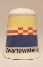 Zwartewaterland Nederlandse vlag vingerhoedje, Ophalen of Verzenden, Nieuw, Porselein, Nederland