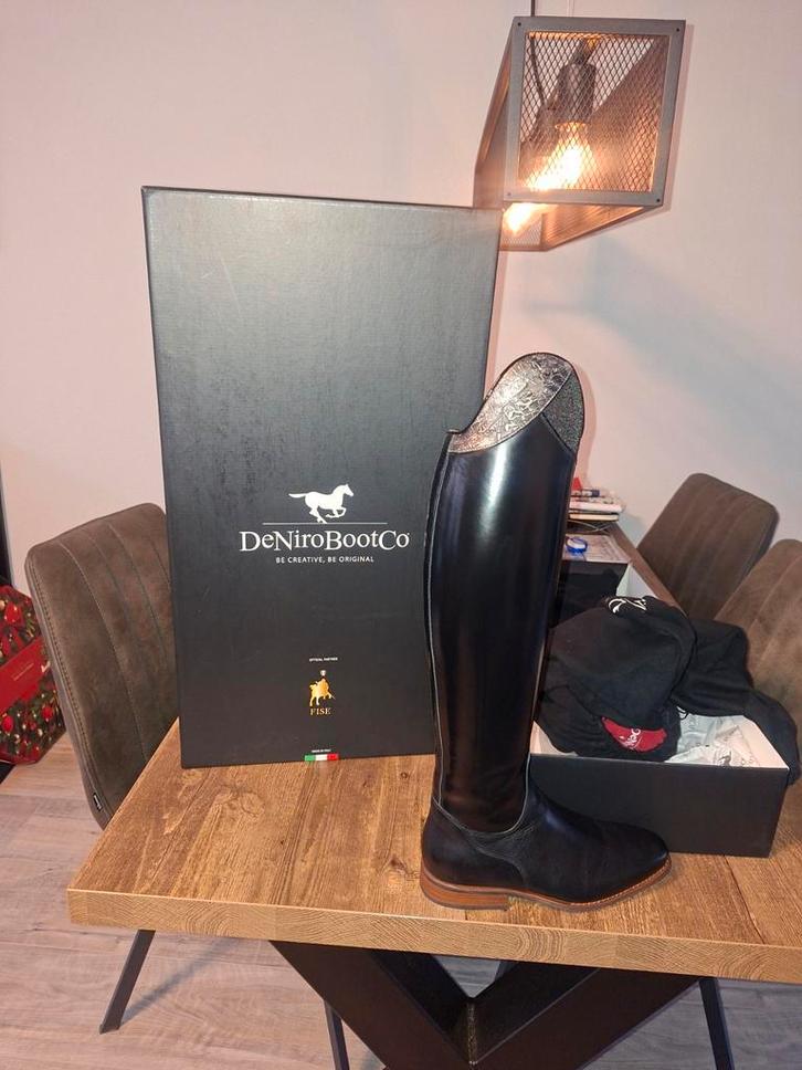 Deniro boots M AM maat 40, hoogte 47,5, kuit 36,3, Dieren en Toebehoren, Paardrijkleding, Nieuw, Dames, Schoeisel, Dressuur, Ophalen of Verzenden