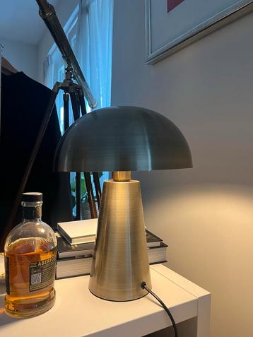 Moderne Tafellamp Lichtbrons/Zilver beschikbaar voor biedingen