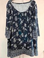 Mooie blauw met witte tuniek maat 56 58, Jessica, Blauw, Maat 46/48 (XL) of groter, Ophalen of Verzenden