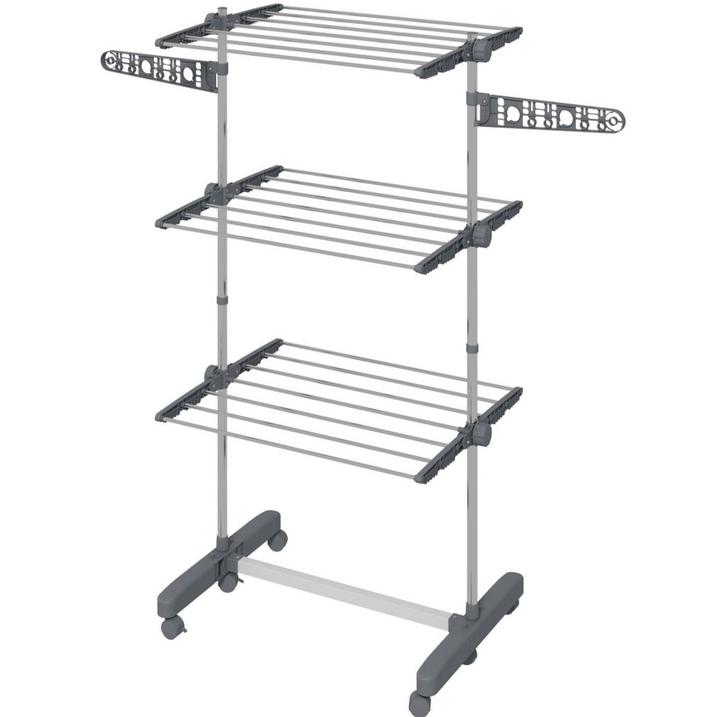 HOMCOM Opvouwbaar Wasrek - 4 Niveaus, Tuin en Terras, Droogmolens en Wasrekken, Nieuw, Wasrek, Ophalen